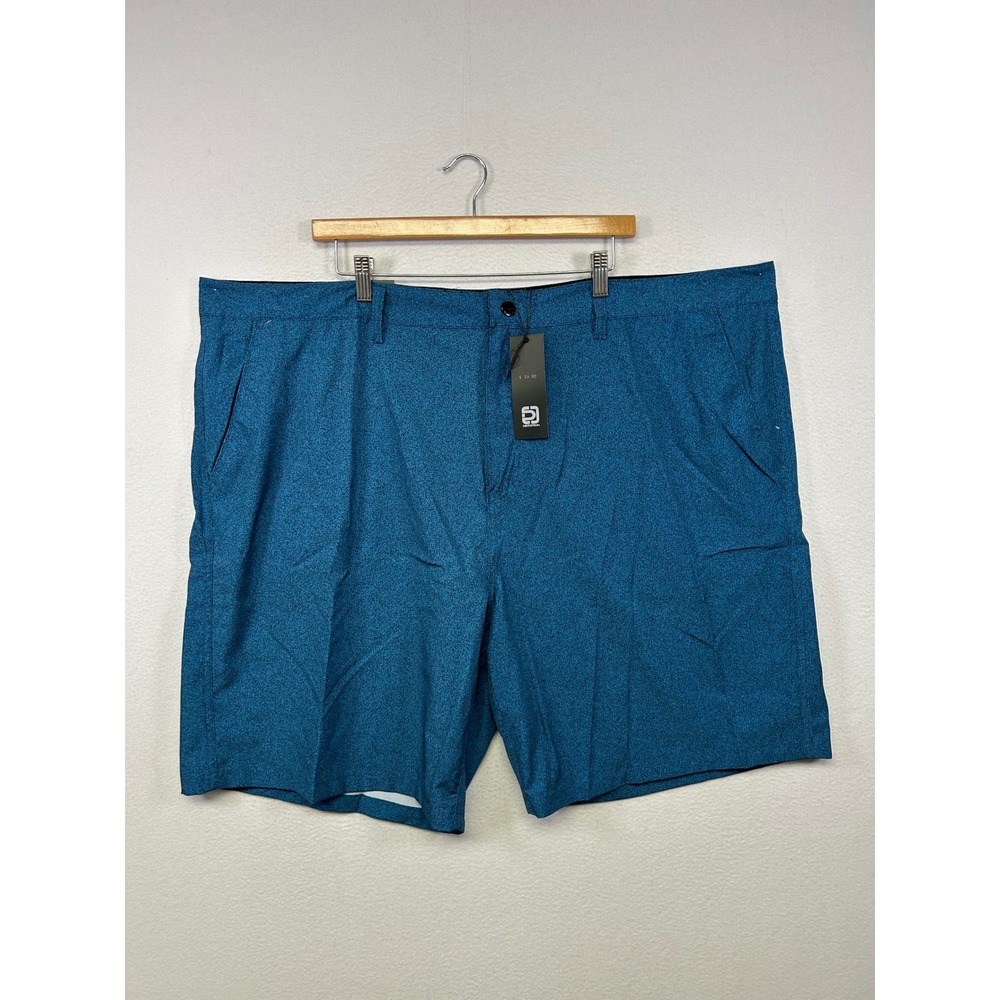 Gorpcore Active Distortion Mens Size 50 Teal Blue Hybrid Performance Shorts